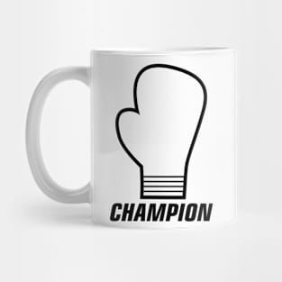 Athletic champion workout t shirt for athletes and sportspersons. Mug